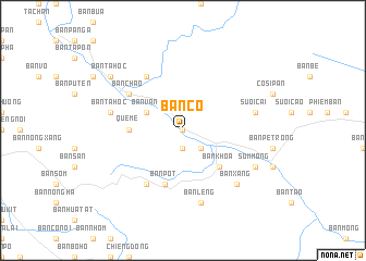 map of Bản Cò