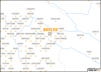 map of Bản Cra