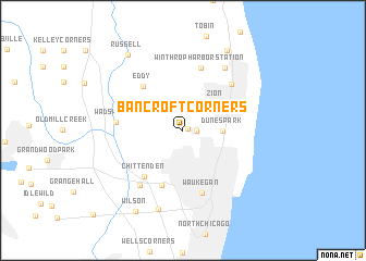 map of Bancroft Corners