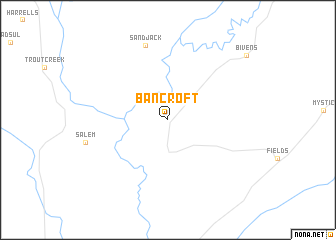 map of Bancroft