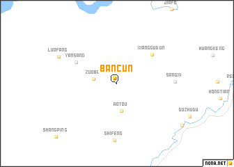 map of Bancun