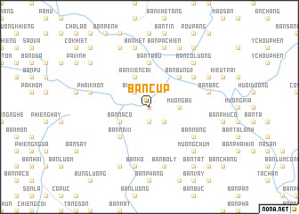 map of Bản Cúp