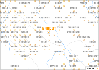 map of Bản Cút