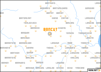 map of Bản Cut