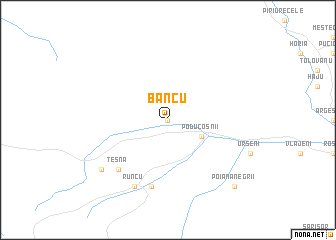 map of Bancu