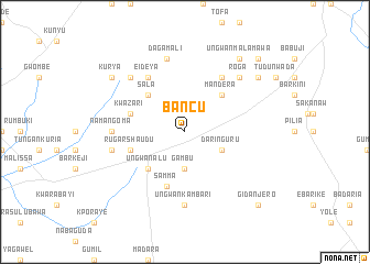 map of Bancu