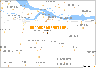 map of Bānda Abdus Sattar