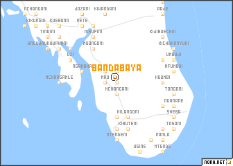 map of Banda Baya