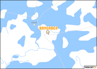map of Bandaber