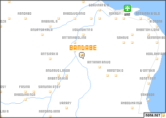 map of Bandabe