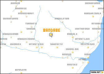 map of Bandabe
