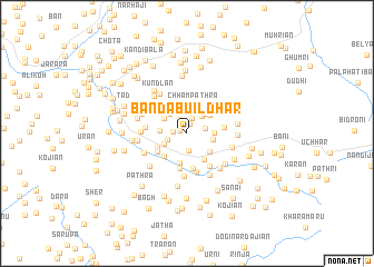 map of Bānda Buildhār