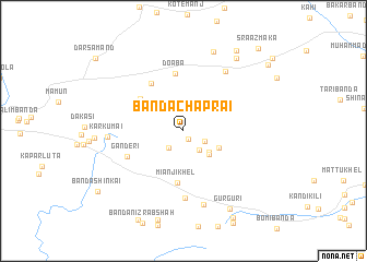 map of Bānda Chaprai