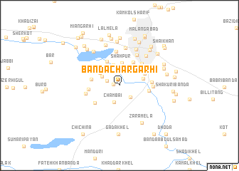 map of Banda Char Garhi