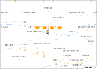 map of Bānda Dāūd Shāh