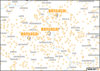 map of Bāndagai