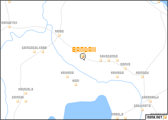 map of Banda II