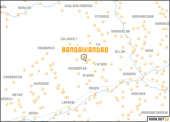 map of Bāndaikandao