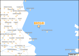 map of Bandā\