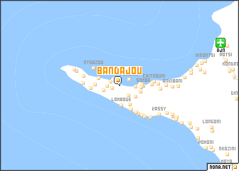 map of Bandajou