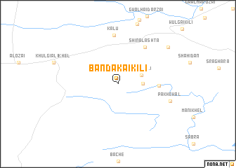 map of Bandakai Kili