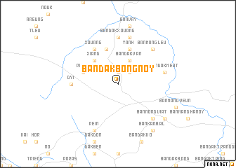 map of Ban Dakbong Noy