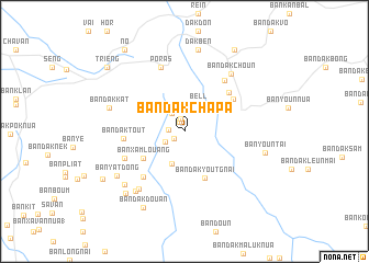 map of Ban Dakchapa