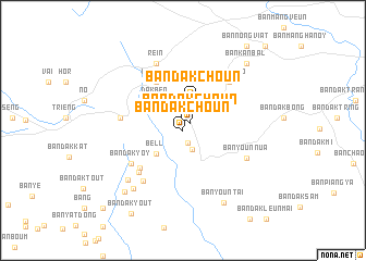 map of Ban Dakchoun