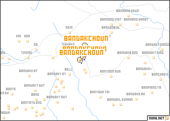 map of Ban Dakchoun