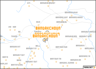 map of Ban Dakchoun