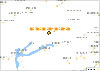 map of Bānda Khān Muhammad