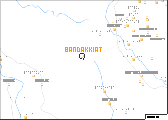 map of Ban Dakkiat