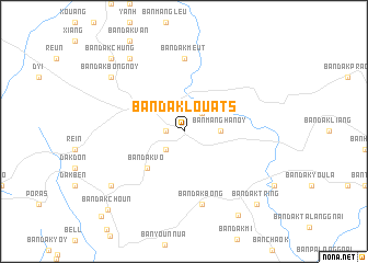 map of Ban Daklouats