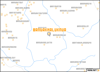 map of Ban Dakmaluk-Nua