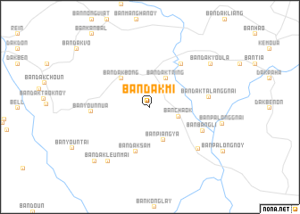 map of Ban Dakmi