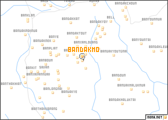 map of Ban Dakmo