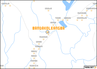 map of Bandakoleangba