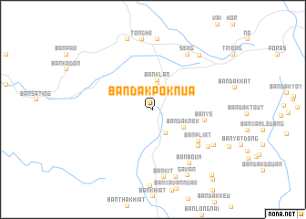 map of Ban Dakpok-Nua