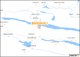 map of Bandaksli