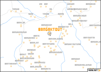 map of Ban Daktout