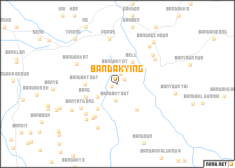 map of Ban Dakying