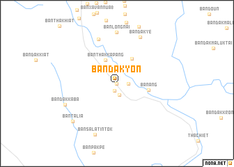 map of Ban Dakyon
