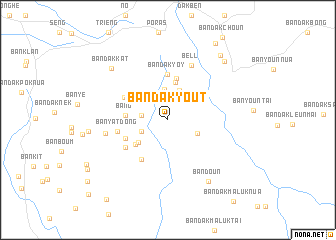 map of Ban Dakyout