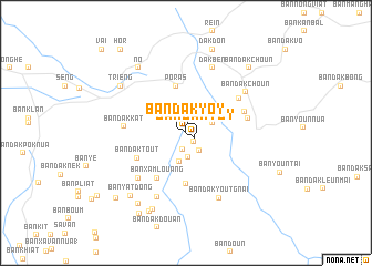 map of Ban Dakyoy