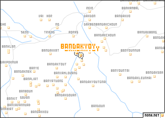 map of Ban Dakyoy