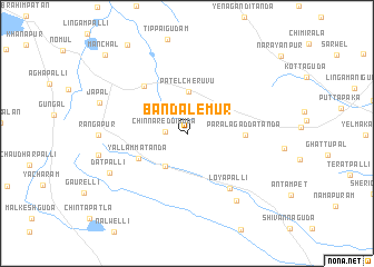 map of Bandalemūr