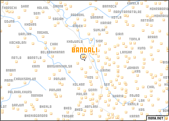map of Bandali
