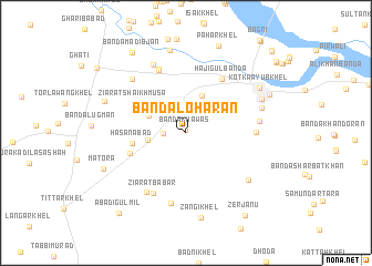 map of Bānda Lohārān