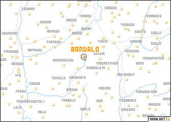 map of Bandalo