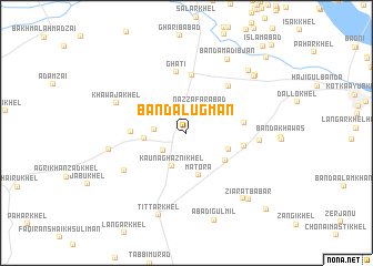 map of Bānda Lugmān